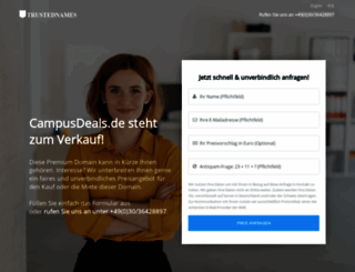 campusdeals.de screenshot