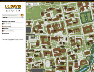 campusmap.ucdavis.edu screenshot