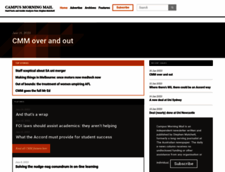 campusmorningmail.com.au screenshot