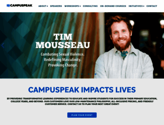 campuspeak.com screenshot