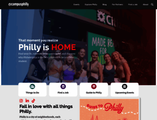 campusphilly.org screenshot