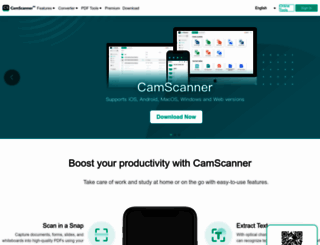 camscanner.com screenshot