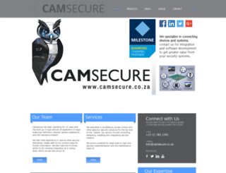 camsecure.co.za screenshot