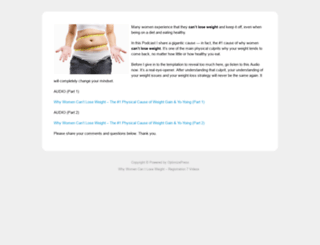 can-t-lose-weight.com screenshot