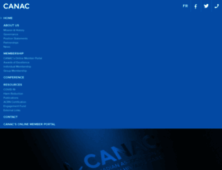 canac.org screenshot