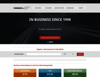canaca.com screenshot