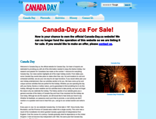 canada-day.ca screenshot