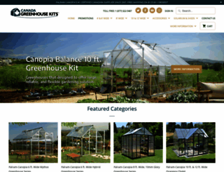 canada-greenhouse-kits.com screenshot