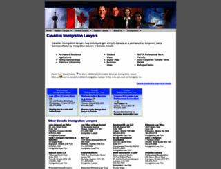 canada-immigration-lawyers.ca screenshot
