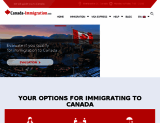 canada-immigration.info screenshot