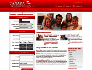 canada-life-insurance.org screenshot