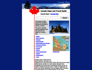 canada-maps.org screenshot