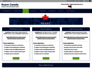 canada-nuans.ca screenshot