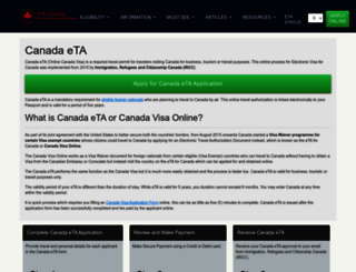 canada-visa-online.org screenshot