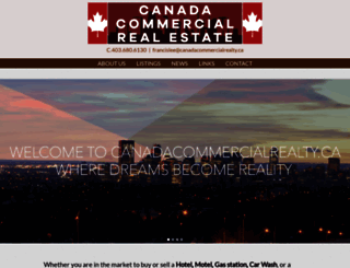 canadacommercialrealty.ca screenshot