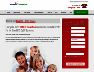 canadacreditfix.ca screenshot