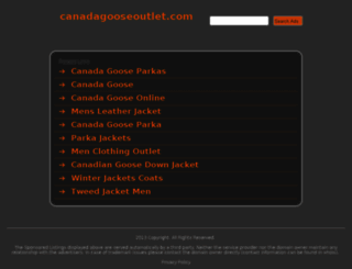 canadagooseoutlet.com screenshot
