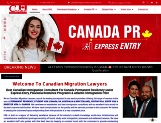 canadamigrationlawyers.com screenshot