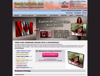 canadaoncanvas.com screenshot