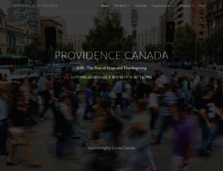 canadaprovidence.com screenshot