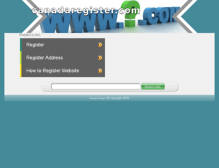 canadaregister.com screenshot