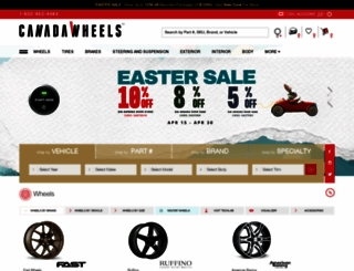 canadawheels.ca screenshot