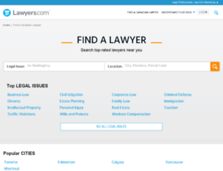 canadian-lawyers.ca screenshot