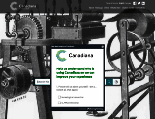 canadiana.ca screenshot
