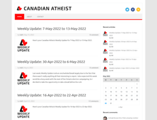 canadianatheist.com screenshot