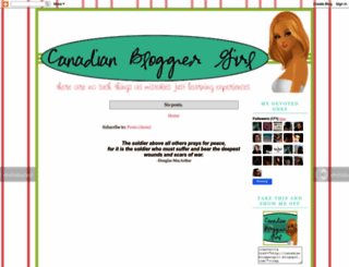 canadianbloggergirl.blogspot.com screenshot
