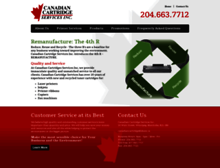 canadiancartridge.com screenshot