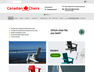 canadianchairs.com screenshot
