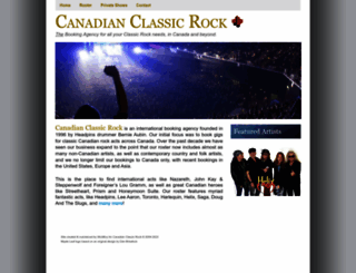 canadianclassicrock.com screenshot