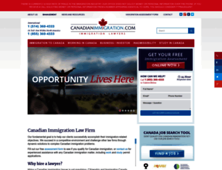 canadianimmigration.com screenshot