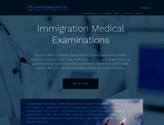 canadianimmigrationmedicals.com screenshot