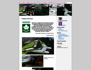 canadianinfrastructuralfutures.wordpress.com screenshot