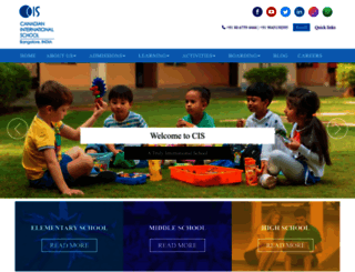 canadianinternationalschool.com screenshot