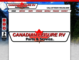 canadianleisurerv.com screenshot