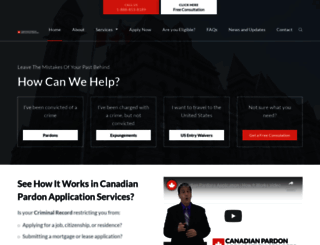 canadianpardonapplications.com screenshot