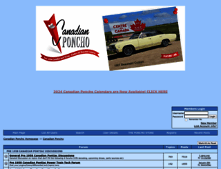 canadianponcho.activeboard.com screenshot