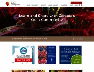 canadianquilter.com screenshot