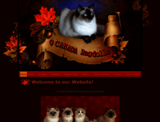 canadianragdolls.com screenshot