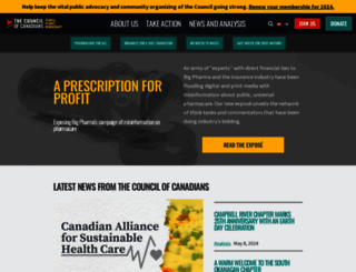 canadians.org screenshot