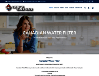 canadianwaterfilter.com screenshot
