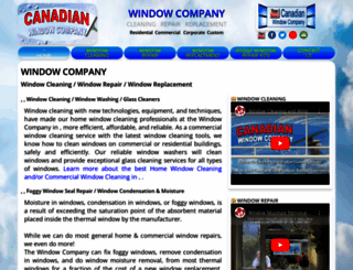 canadianwindowcompany.ca screenshot