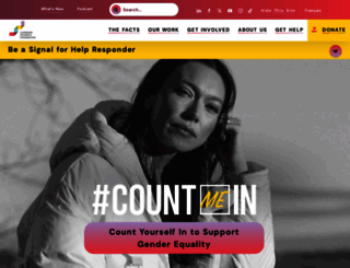 canadianwomen.org screenshot