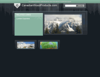canadianwoodproducts.com screenshot