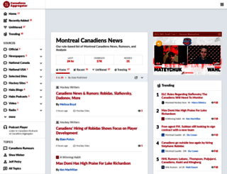 canadiensaggr.com screenshot