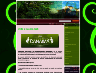canaima-sistema-operativo.webnode.com.ve screenshot