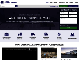 canalcartage.com screenshot